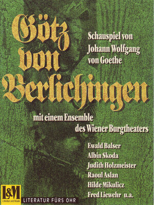 cover image of Götz von Berlichingen--mit der eisernen Hand (ungekürzt)